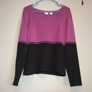 Multi colored sweater